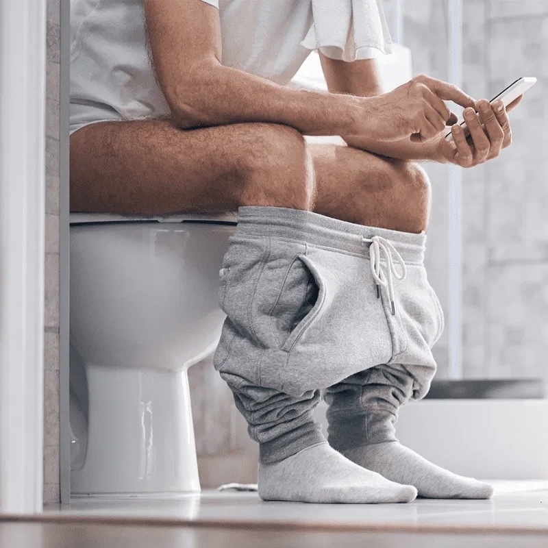 Sit to pee, girl